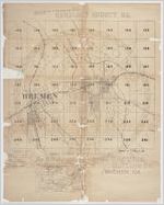 Map of a portion of Haralson County, Ga.