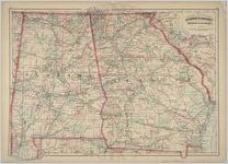 "Asher and Adams' Georgia & Alabama."