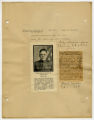 World War I Casualties Scrapbooks Bergwall-Burton
