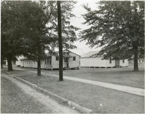 Glennville Elementary and High School (White), Primary and Industrial Arts Classrooms and Lunchroom, Tattnall County