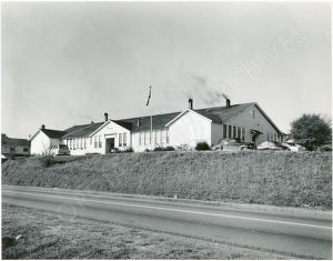 Center High and Elementary (White), Main Building, Troup County