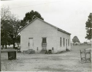 Glennville Elementary and High School (White), Two Classrooms, Tattnall County
