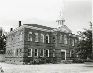 Bogart High School (White), Main Building, Oconee County