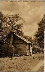 Birth Place of Berry School. Mount Berry, GA
