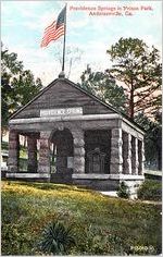 Providence Springs in Prison Park, Andersonville, Ga.