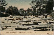 Falls of Sandy Creek Near Wigwam Hotel, Indian Springs, Ga.