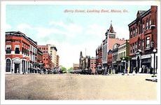 Cherry Street, Looking East, Macon, Ga.