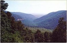 View from Walasiyi Inn, Vogel State Park, Blairsville, Ga.