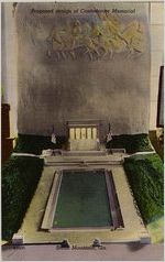 Proposed design of Confederate Memorial. Stone Mountain, Ga.