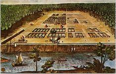 Map of Savannah, 1734