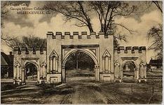 Old Capitol Gate, Georgia Military College Campus, Milledgeville, Ga.