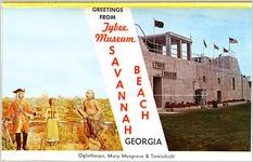 Oglethorpe, Mary Musgrove & Tomochichi, Tybee Museum, Savannah Beach, Georgia