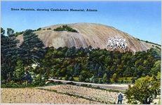 Stone Mountain, showing Confederate Memorial, Atlanta