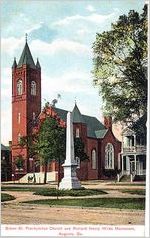 Green St. Presbyterian Church and Richard Henry Wilde Monument, Augusta, Ga.