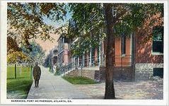 Barracks, Fort McPherson, Atlanta, Ga.