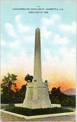 Confederate Monument, Marietta, Ga. Erected in 1908