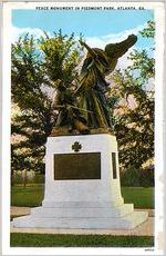 Peace Monument in Piedmont Park, Atlanta, Ga.