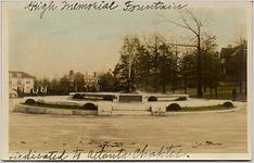 The High Memorial Fountain, Atlanta, Ga.