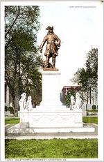 Oglethorpe Monument, Savannah, Ga.