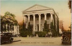 Christ Church, founded 1733, Savannah, Georgia