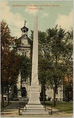 Confederate Monument and Court House, Decatur, Ga.