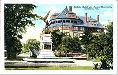DeSoto Hotel and Jasper Monument, Savannah, Ga.