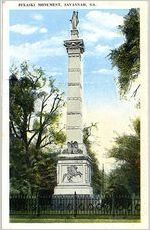 Pulaski Monument, Savannah, Ga.