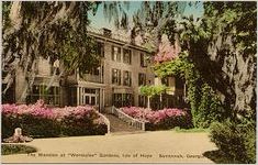 The Mansion at Wormsloe Gardens, Isle of Hope, Savannah, Georgia
