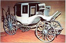 Pre-Civil War carriage at the Washington-Wilkes Historical Museum