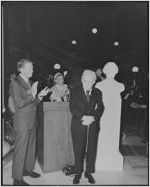 Unveiling of Margaret Mitchell bust at the Georgia Hall of Fame