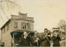 Whitehall Mill Store and band members