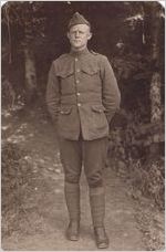Towns, William Grady in WWI uniform