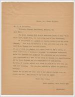Letter: Macon, Georgia, to T. E. Patterson, Atlanta, Georgia, 1917 March 23