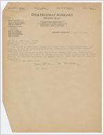 Letter: Macon, Georgia, to R. L. McKenney, Macon, 1921 June 21