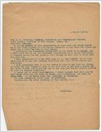 Letter: to R. L. McKenney, Macon, Georgia, 1921 August 5
