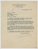 Letter: Macon, Georgia, to Mrs. Orren W. Massey, Macon, 1921 August 12