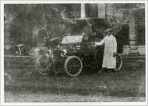 Sulzberger and Sons Co., delivery vehicle and driver, circa 1915