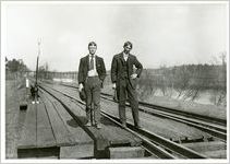 “Branon and Davis," neighbors of the Jungs who worked for the railroad, circa 1910