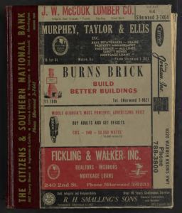 Polk's Macon (Bibb County, GA.) City Directory 1962