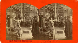 Macon Ice Factory, Johnston & Baxter, Wharf, between 1st & 2nd, circa 1877