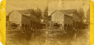 Grist mill, unidentified, circa 1880s
