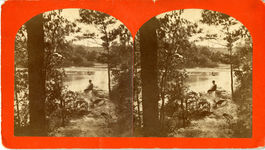 Rose Hill Cemetery, lovers' leap, circa 1877