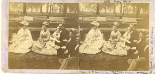 Central City Park, Plant family, on the grounds, circa 1877