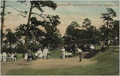"Driving off," Country Club golf links, Augusta, Ga.