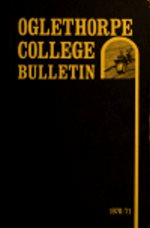 Oglethorpe College Bulletin, 1970-1971