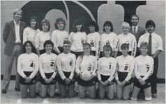 Women's volleyball team of 1985-1986