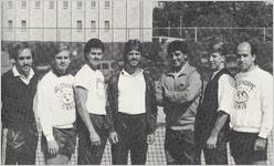 Men's tennis team of 1986-1987