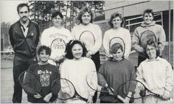 Women's tennis team of 1987-1988
