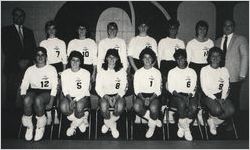 Women's volleyball team of 1987-1988