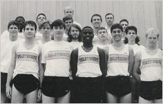 Men's track team of 1990-1991